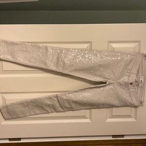 Hollister Sequin Khaki Pants